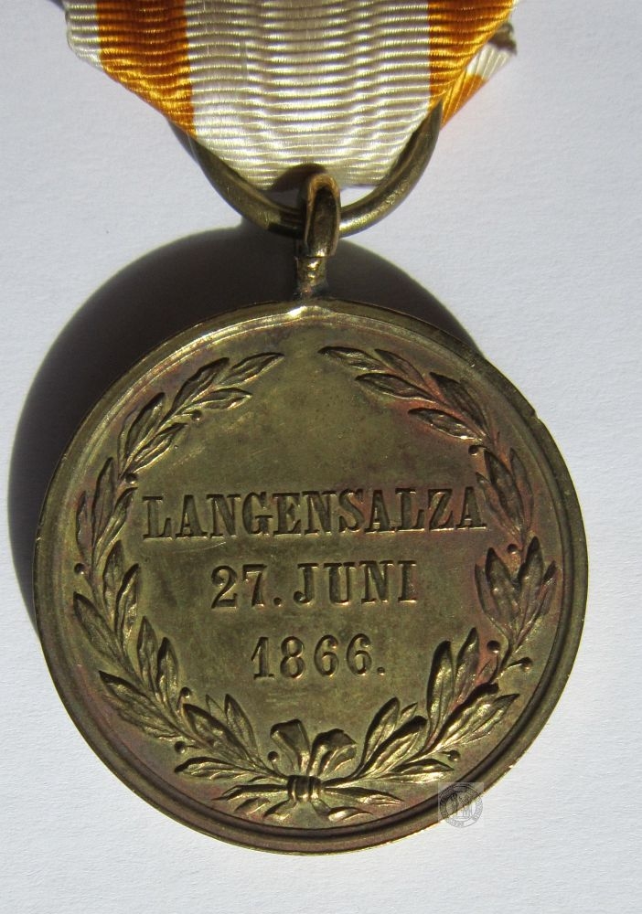 Medaille Schlacht bei Langensalza 1866