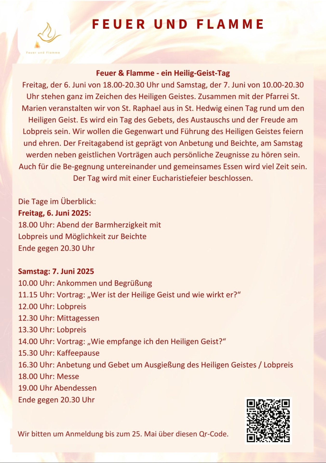 Feuer und Flamme - Programm