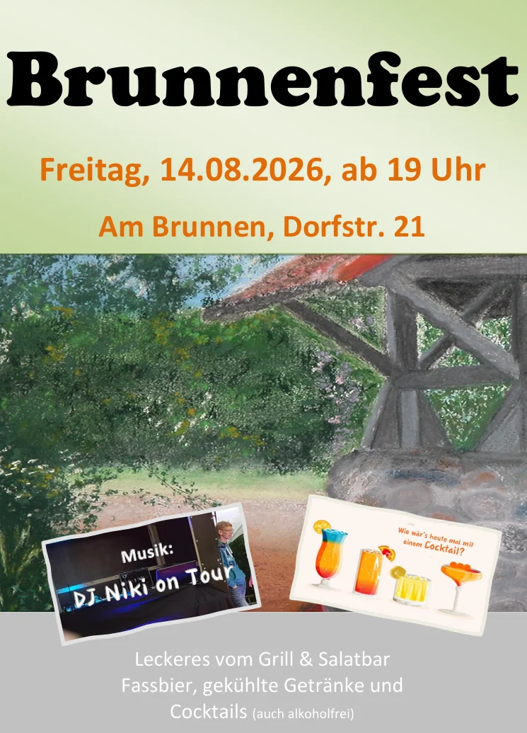 Plakat Brunnenfest 2026