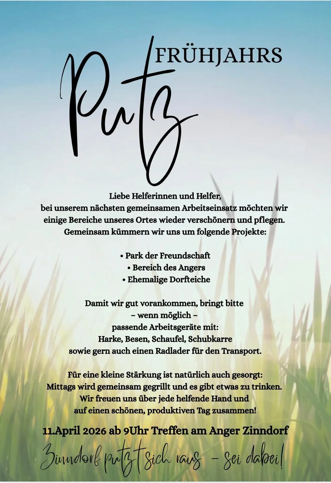 Flyer Zinndorf