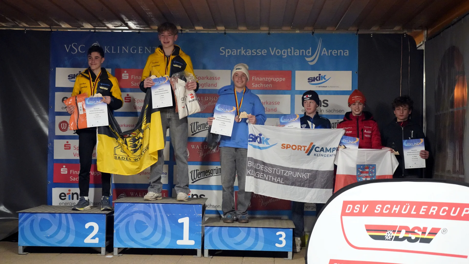 Siegerehrung 14/15 männlich NK