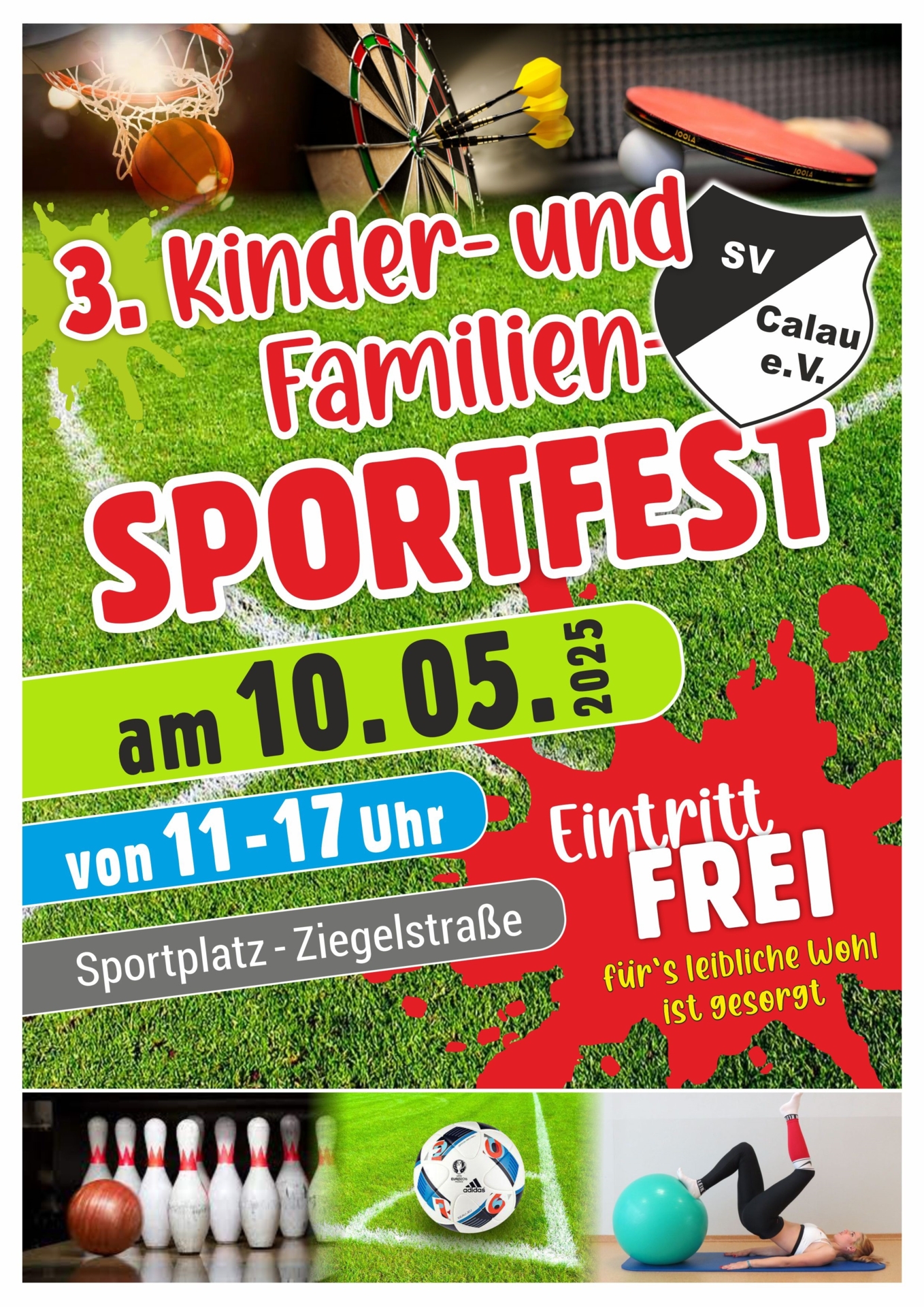 Einladung zum 3.Kinder- und Familiensportfest