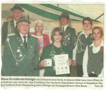 Kreiskinderkönigin 2009: Johanna Kellermann aus Astrup