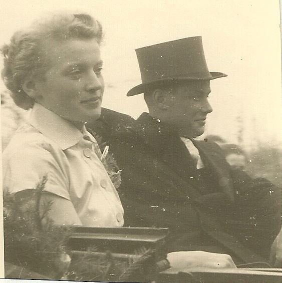 Königspaar Gerhard Frilling u. Ida Harting