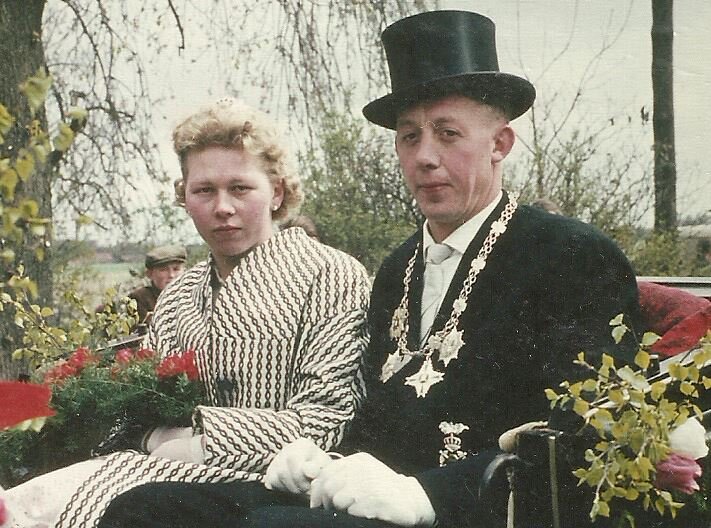 Königspaar Paul Busse u. Maria Meyer Spille