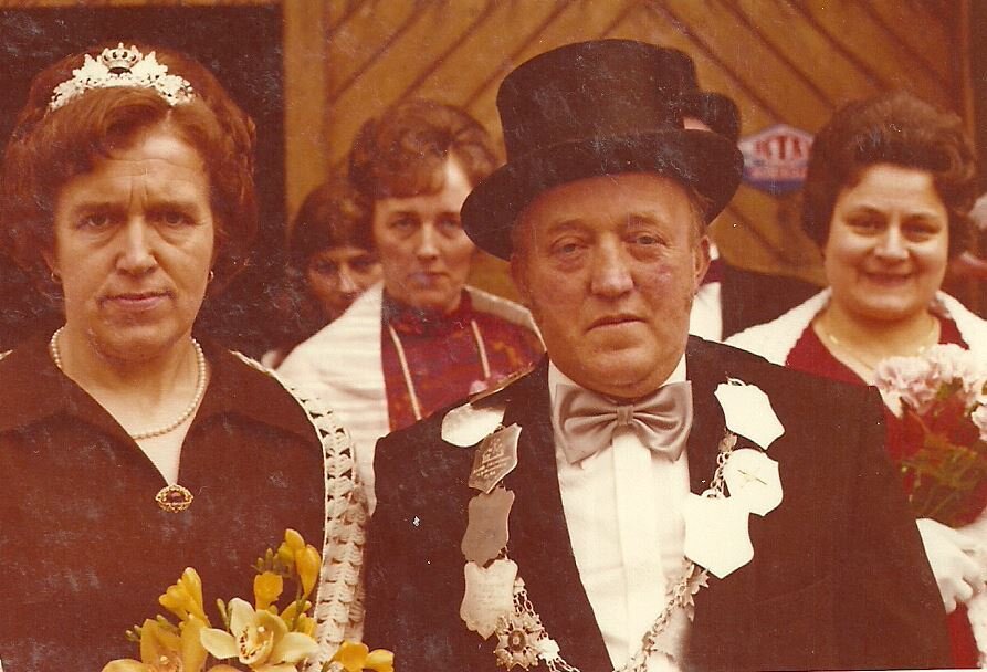 Königspaar Franz u. Klara Wegmann