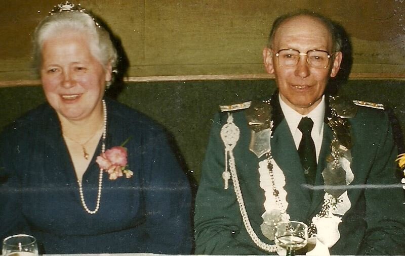 Königspaar Hans u. Paula Scherbring