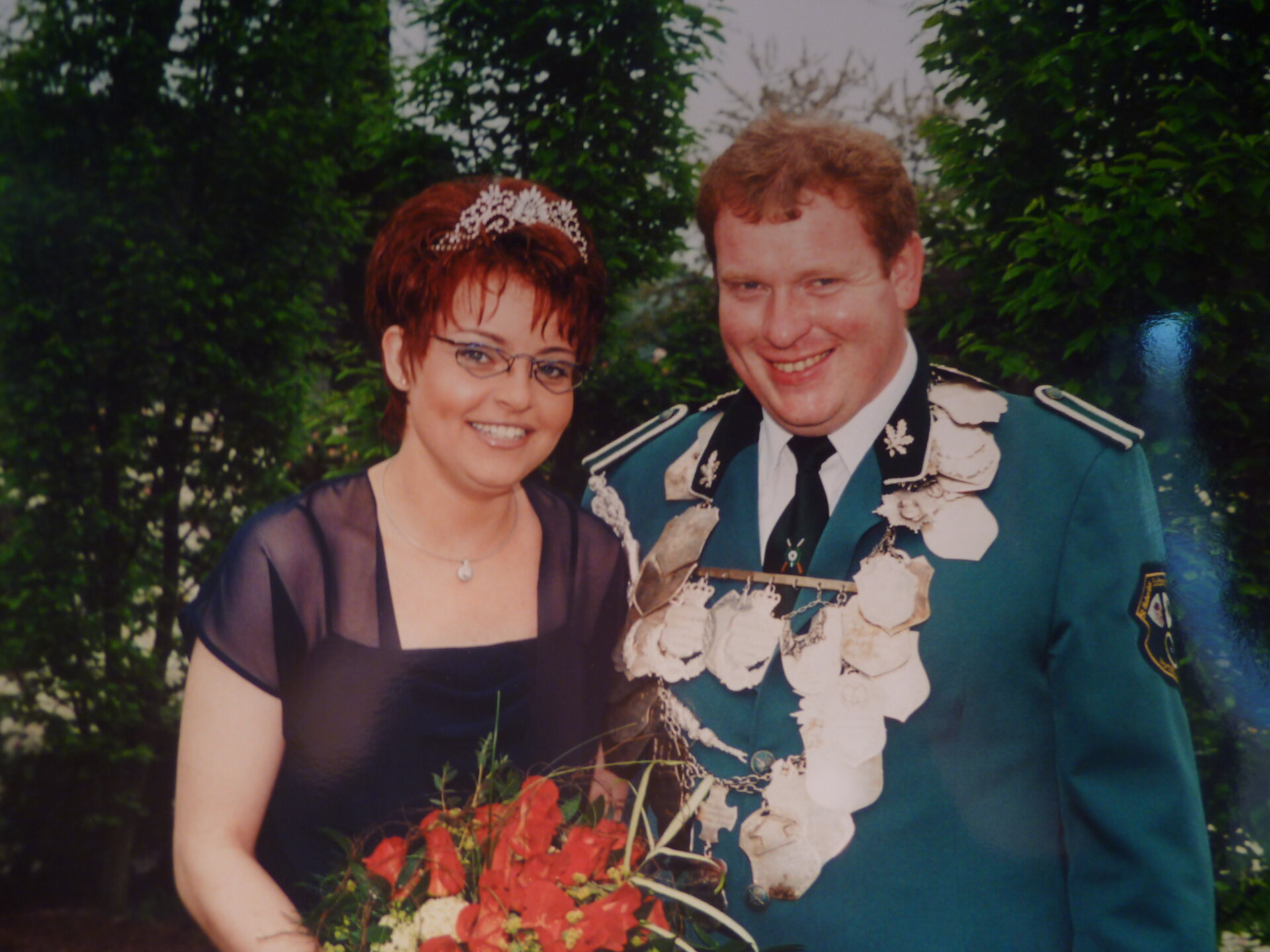 Königspaar Bernd Witte u. Beate Wichmann