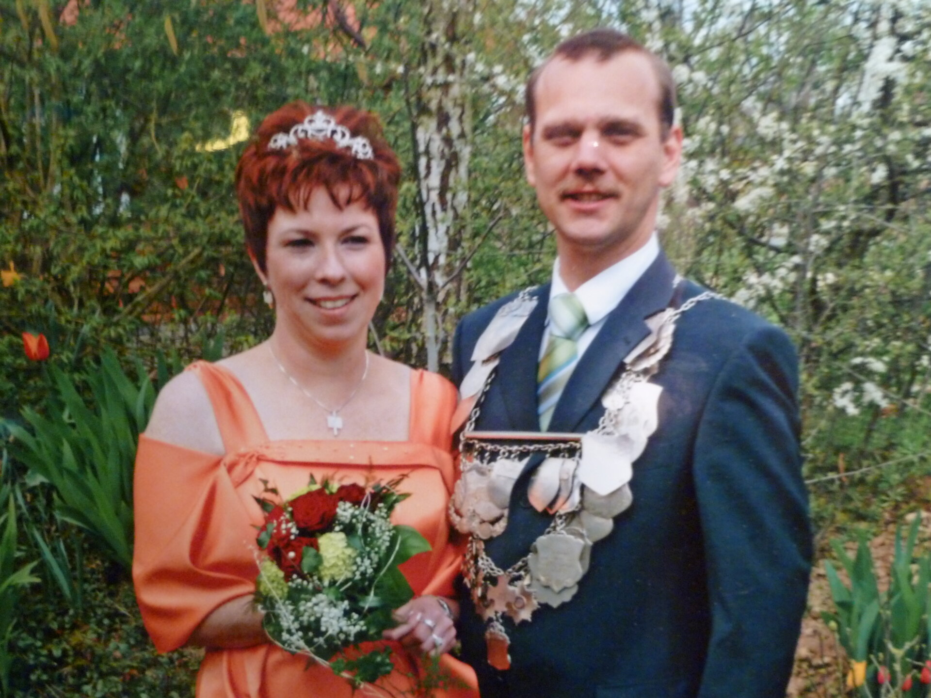 Königspaar Andreas u. Michaela Mählmann