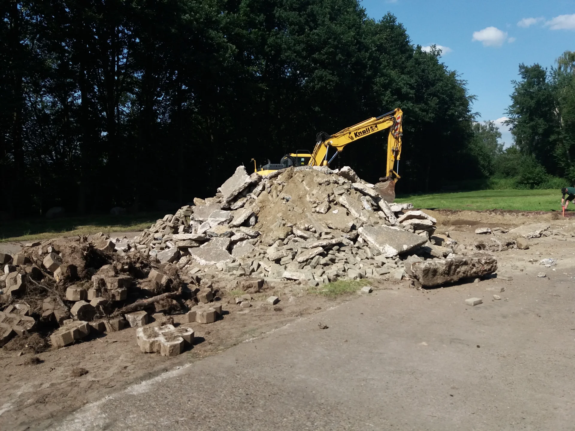Sanierung des Schützenplatzes Sommer / Herbst 2020