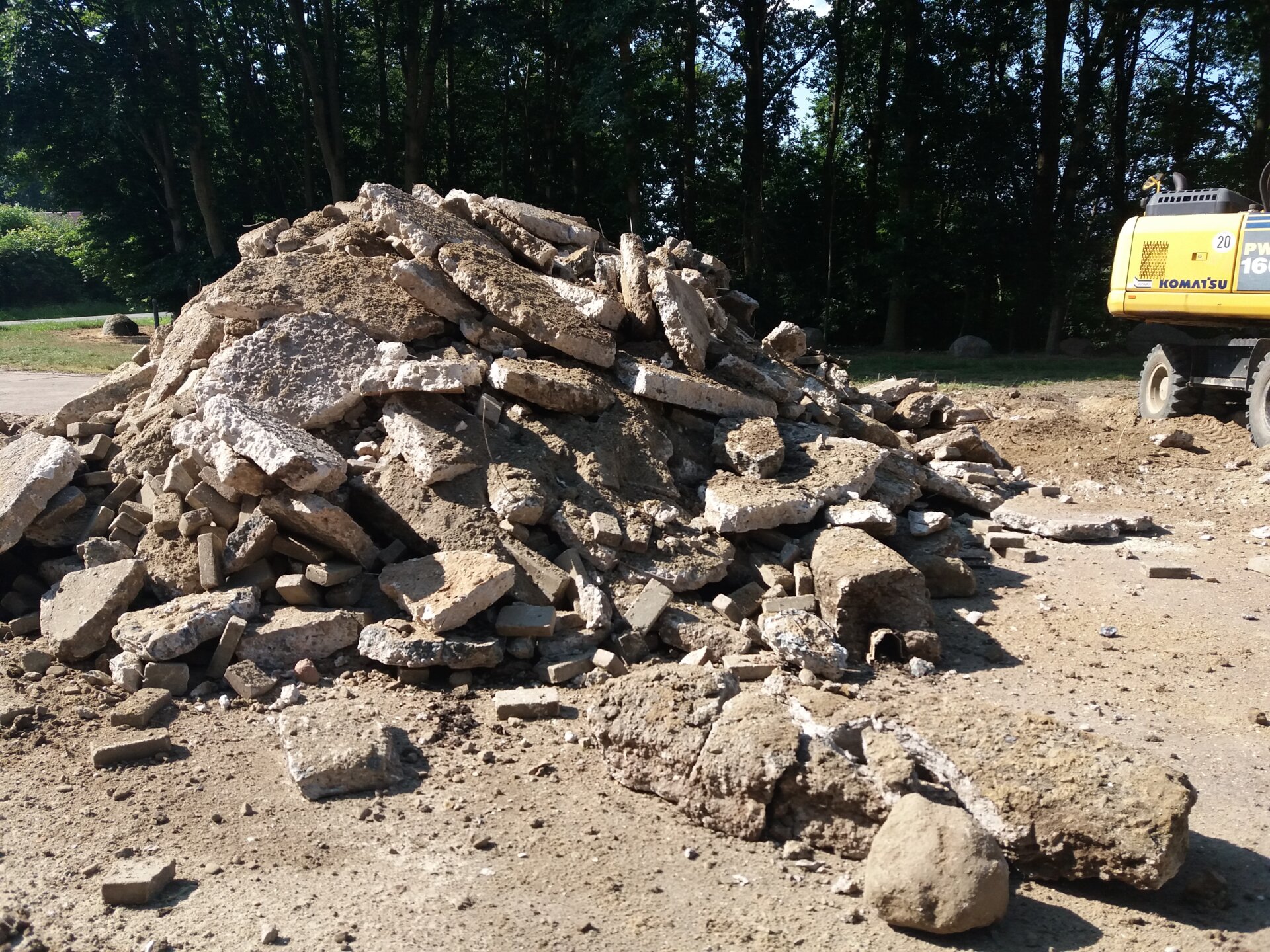 Sanierung des Schützenplatzes Sommer / Herbst 2020