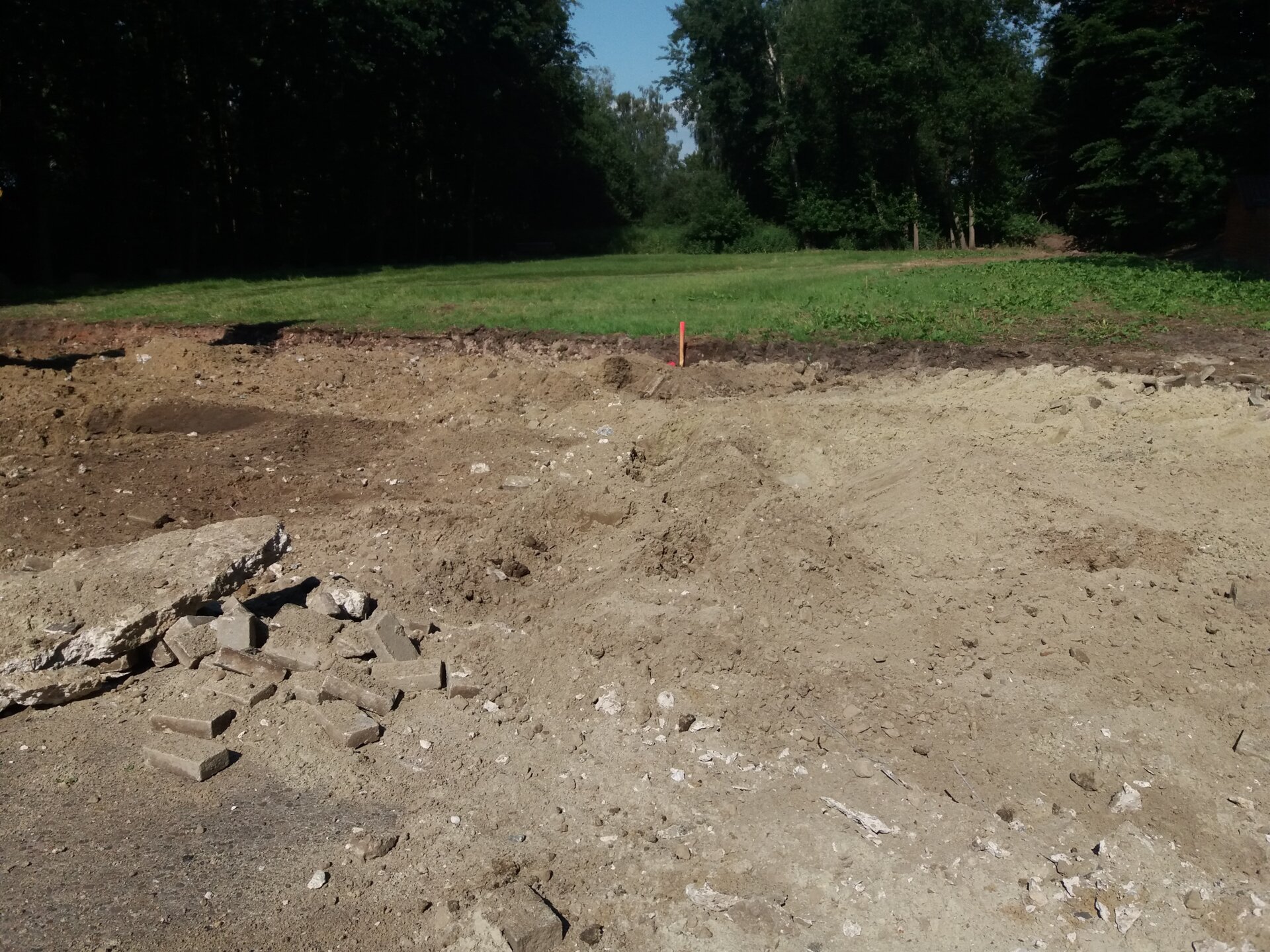 Sanierung des Schützenplatzes Sommer / Herbst 2020
