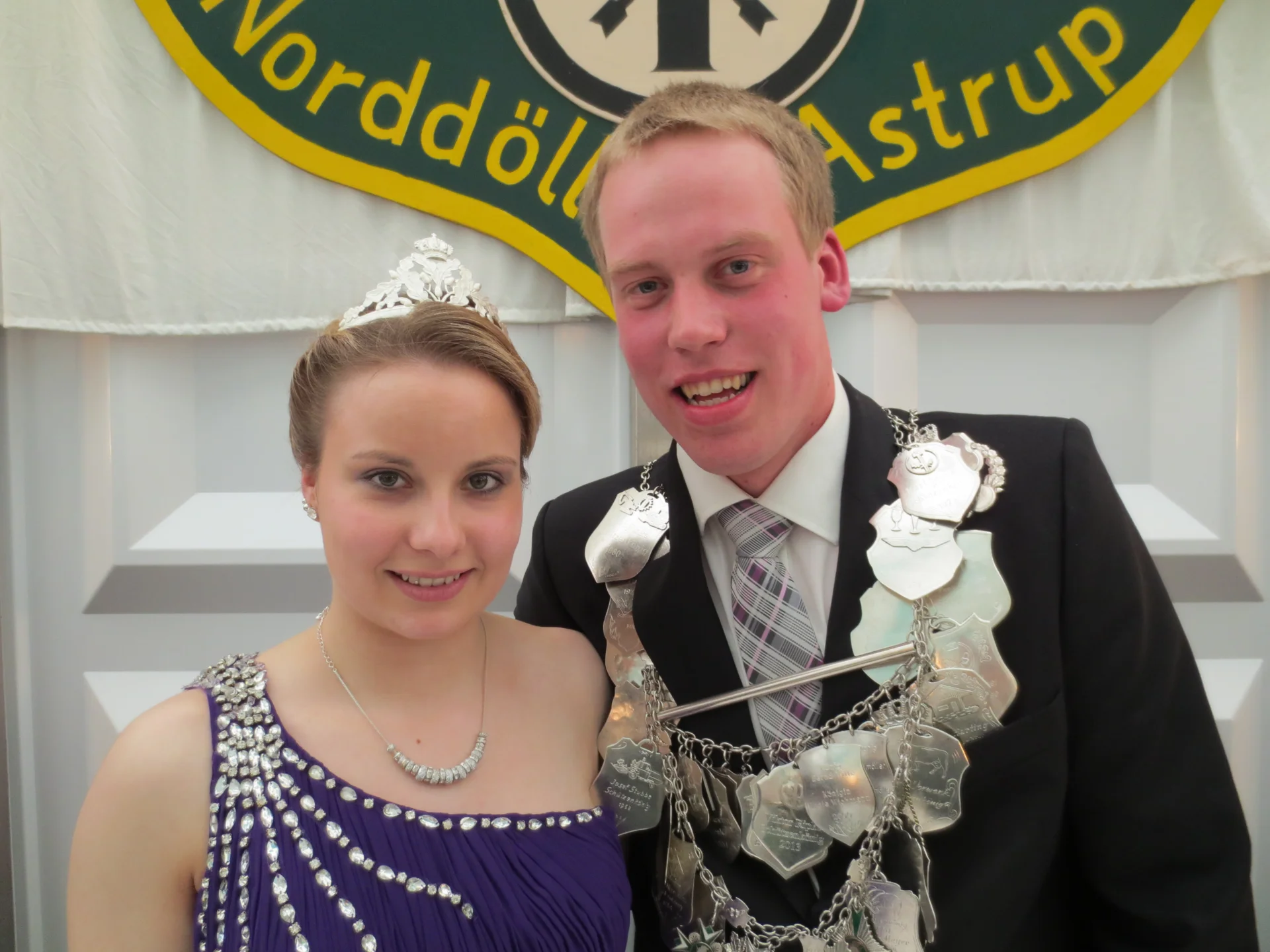 Königspaar Bernd Ripke u. Annika Engelmann
