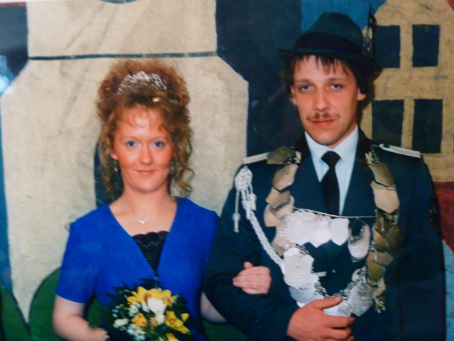 Königspaar Thomas Meyer u. Christina Seeger