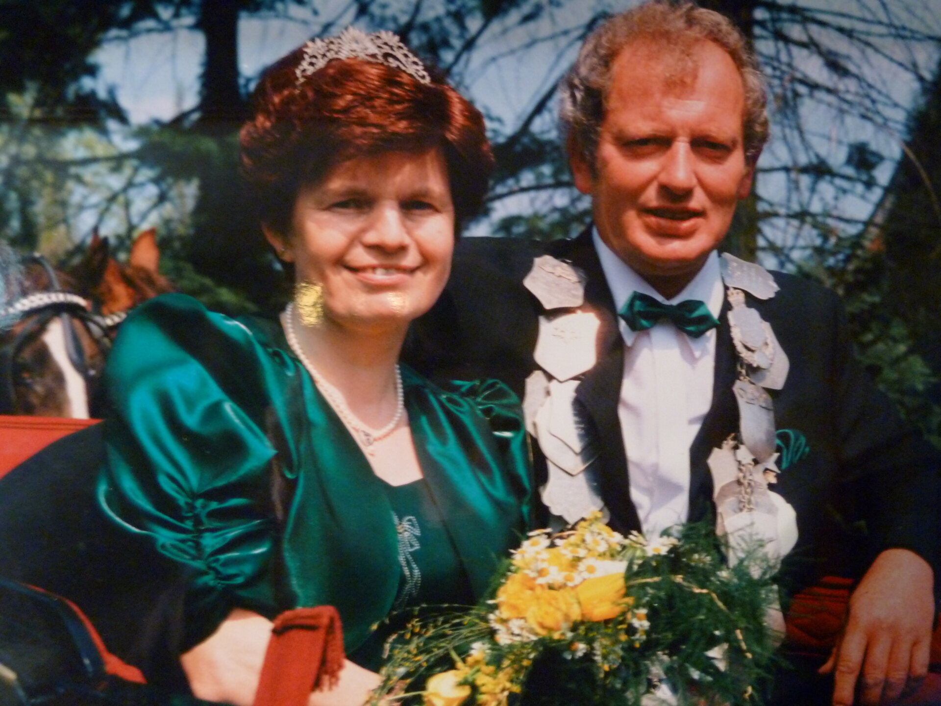 Königspaar Heinz u. Theresia Scheele
