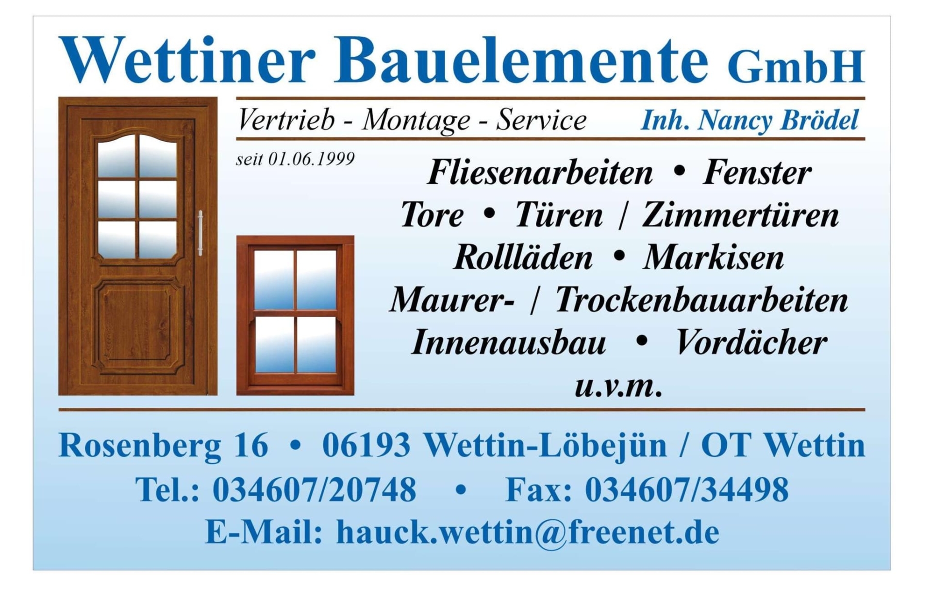 Wettiner Bauelemente GmbH