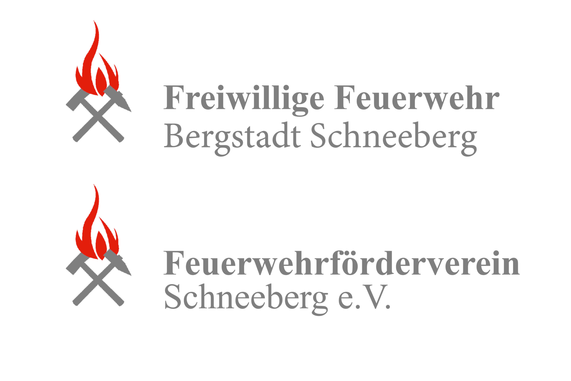 Logo Freiwillige Feuerwehr Schneeberg und Feuerwehrförderverein Schneeberg