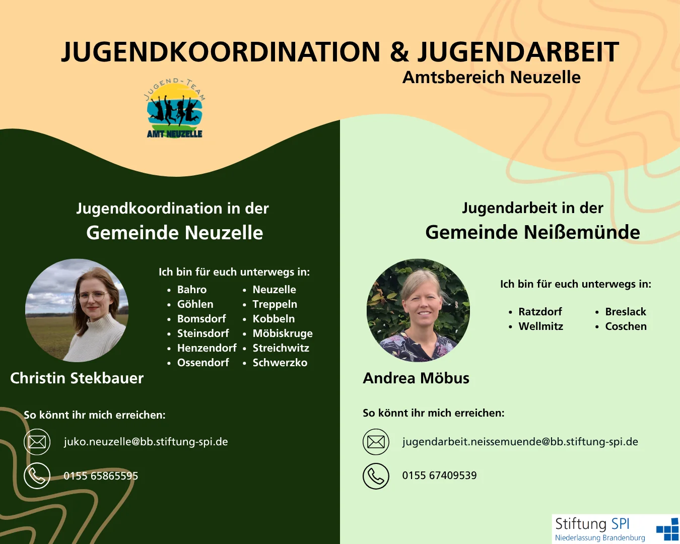 Kontaktdaten der jugendkoordinatorin