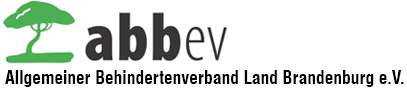 Logo des Allgemeinen Behindertenverbandes Land Brandenburg ABB e. V.