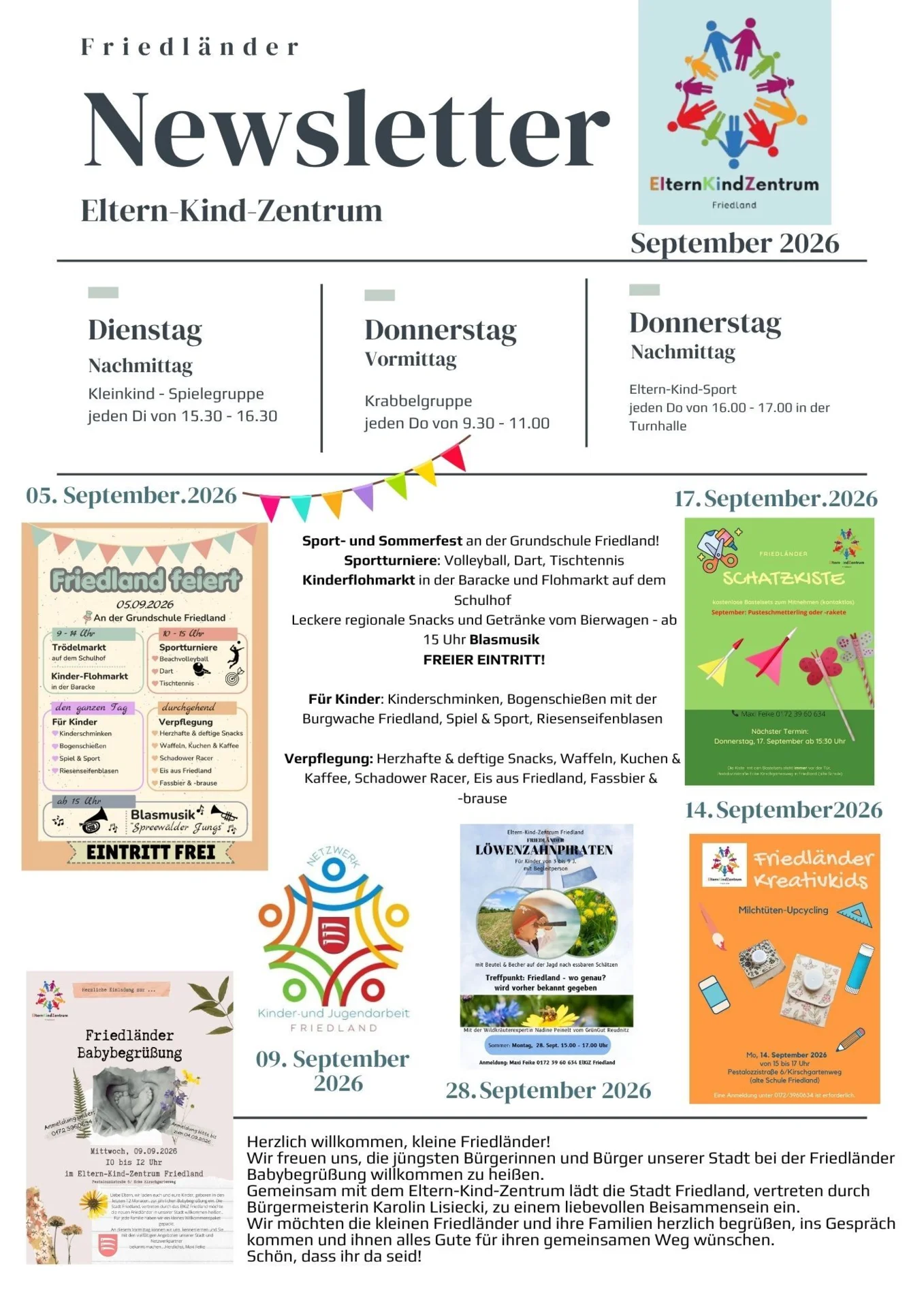 Newsletter September 2026