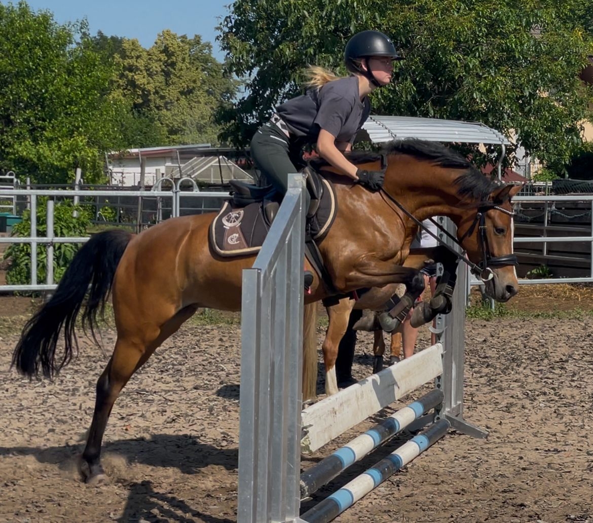 Fiona mit Quaterbacks little Lady S