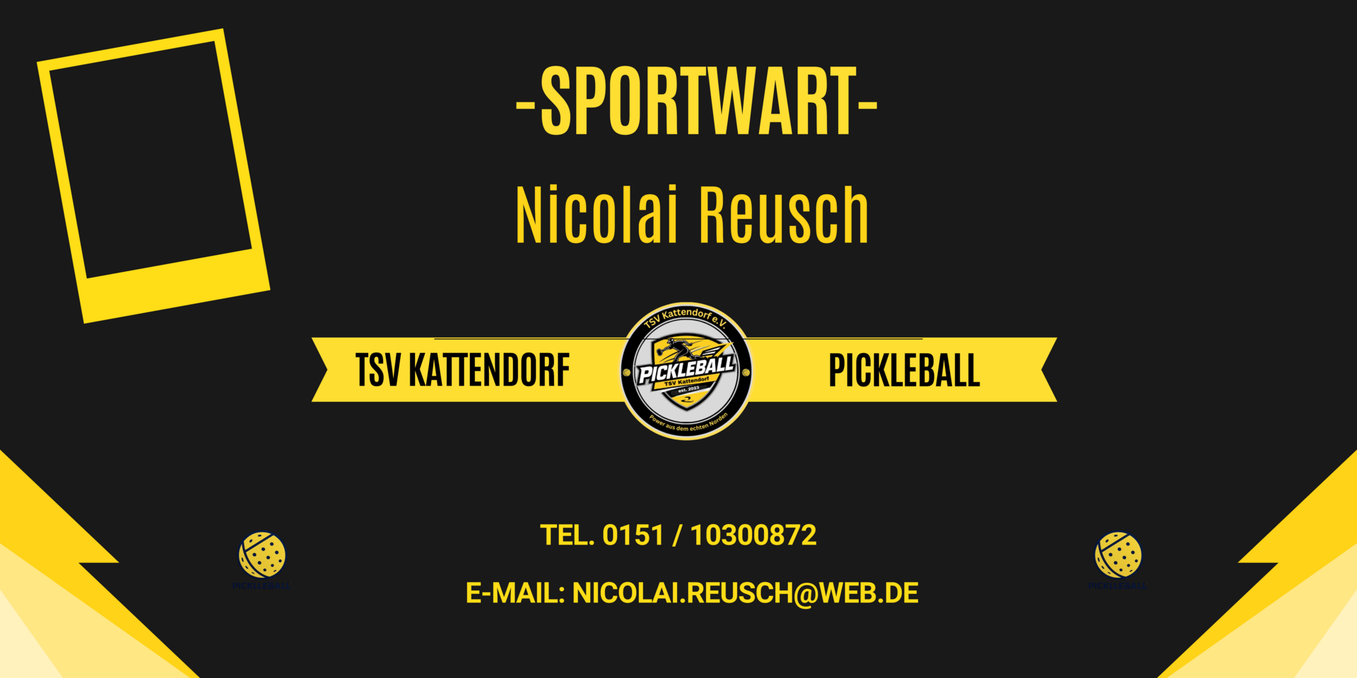 Visitenkarte Nico Reusch