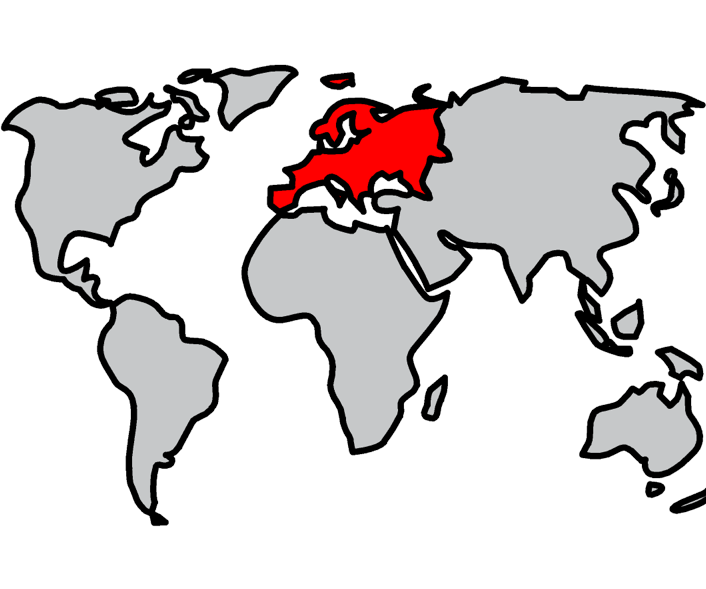 Europakarte Piktogramm