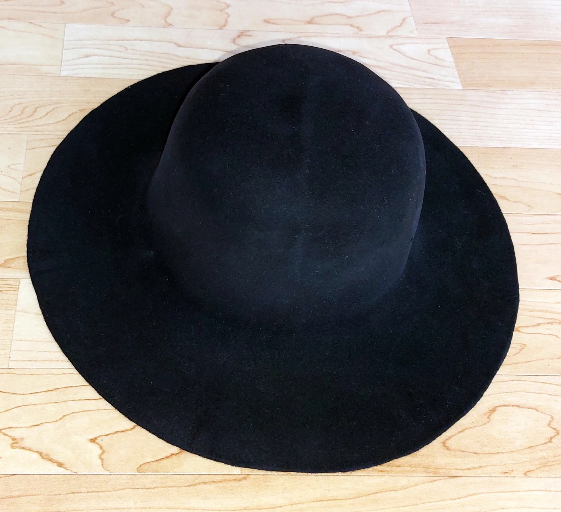 1. Hutstumpen aus Haarfilz