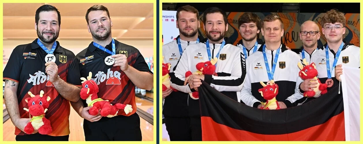 Silber und Bronze für die Herren vom Team D