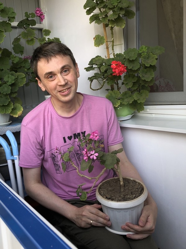 Vadim on a walk