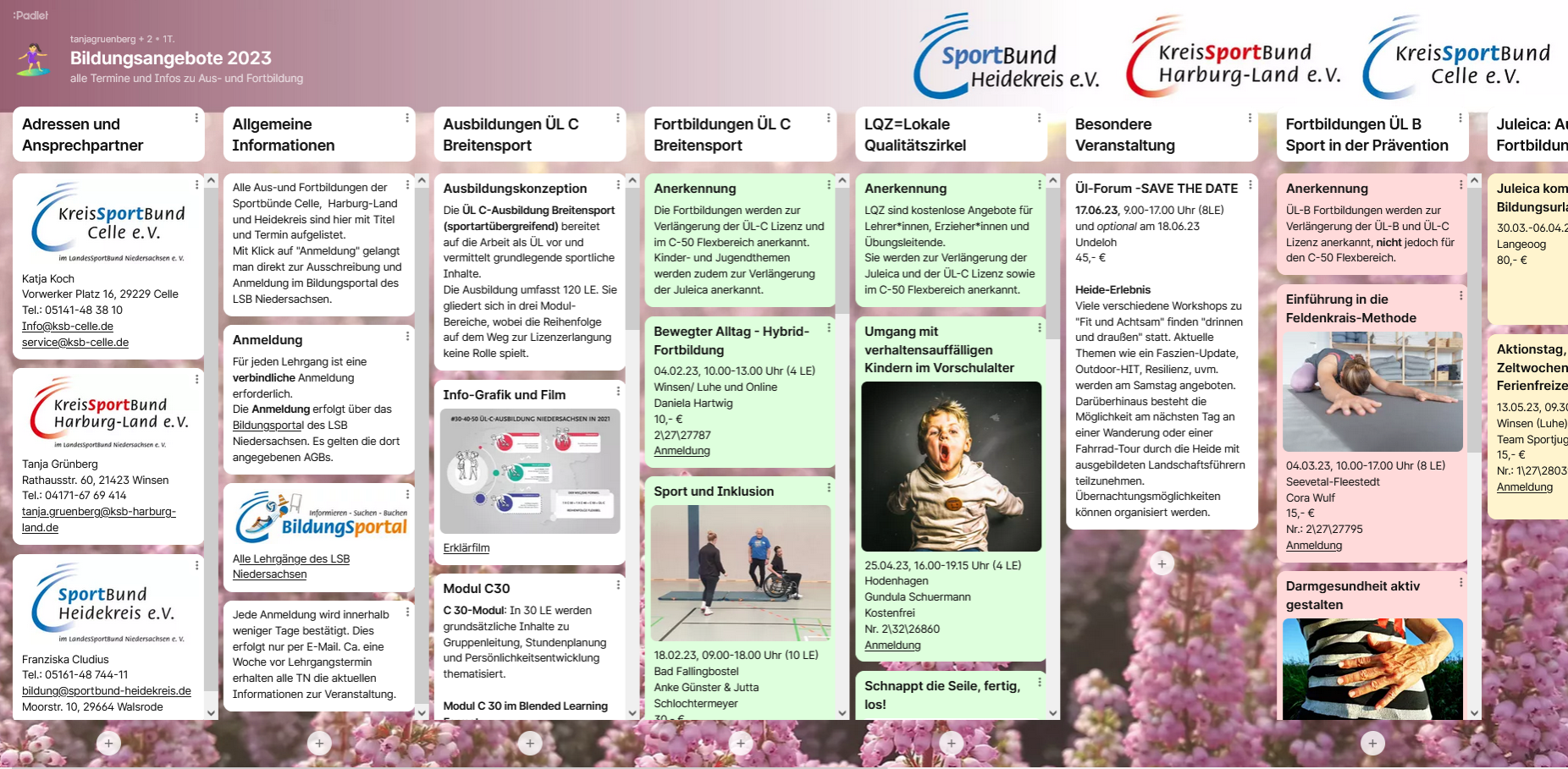 Padlet Region Heide