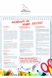 Anmeldefristen für das Schuljahr 2022/2023