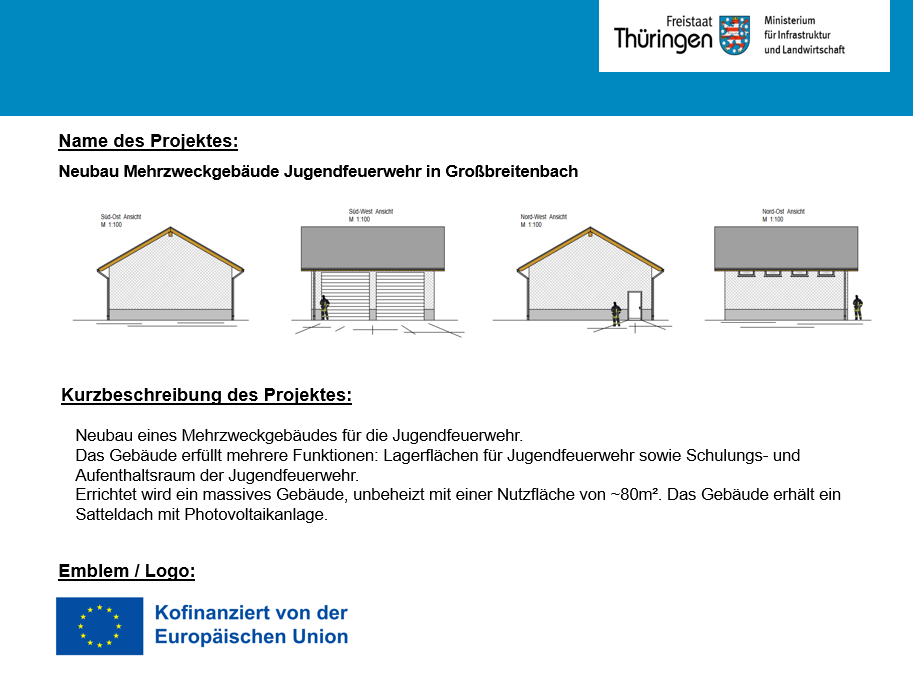 Mehrzweckgebäude Jugendfeuerwehr