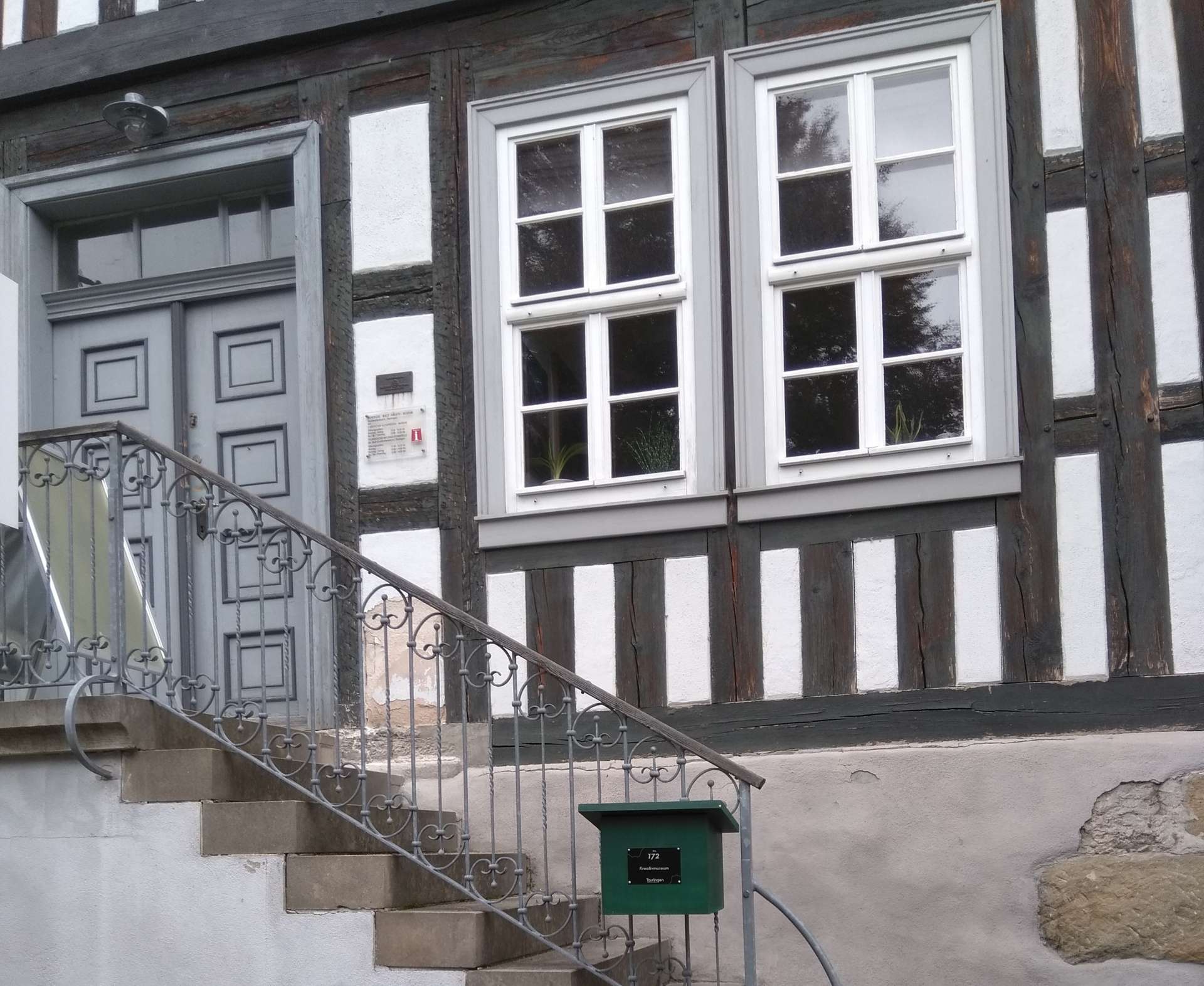 Stzempelstelle des Naturparkweges "Thüringer Kräutergarten"