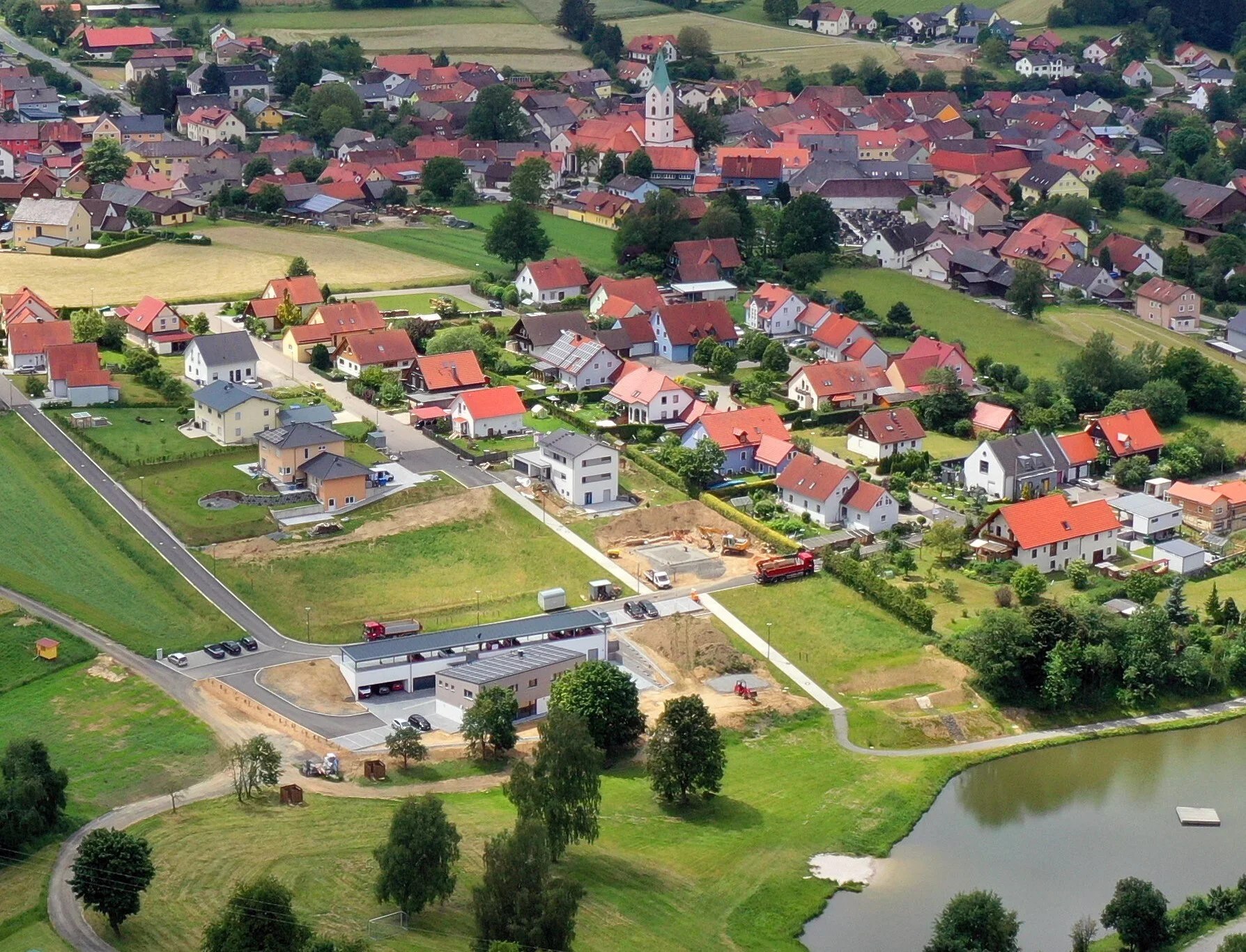 Luftbild "Am Badeweiher 3" 1