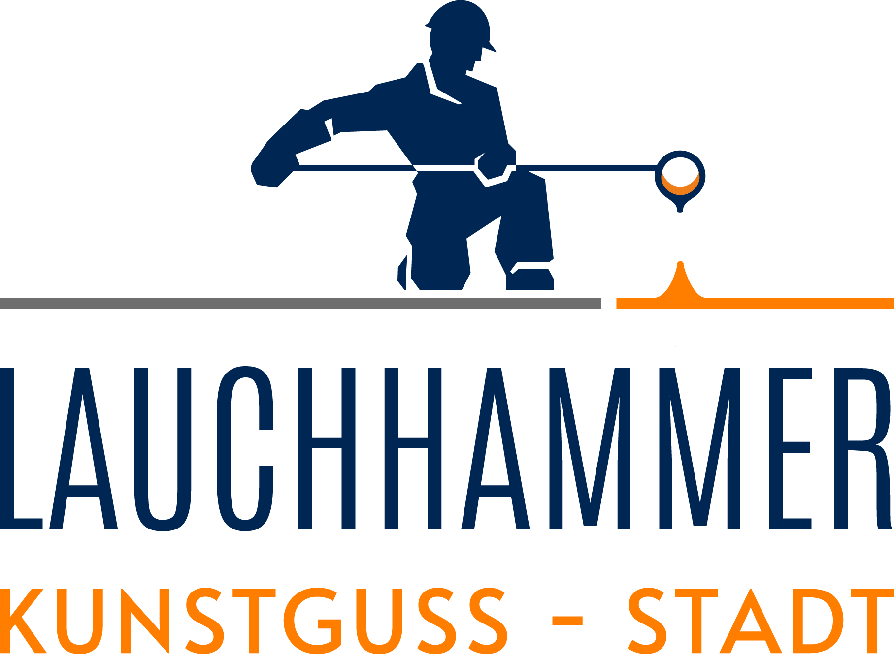 Logo Stadt Lauchhammer Kunstgussstadt