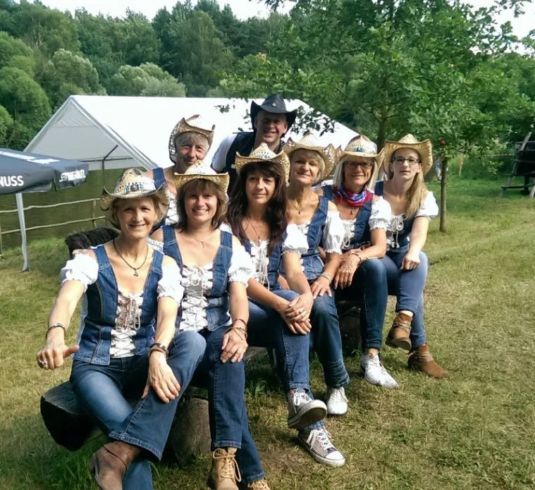 2017 - Cowgirls zum Sommerfest in N-Neundorf