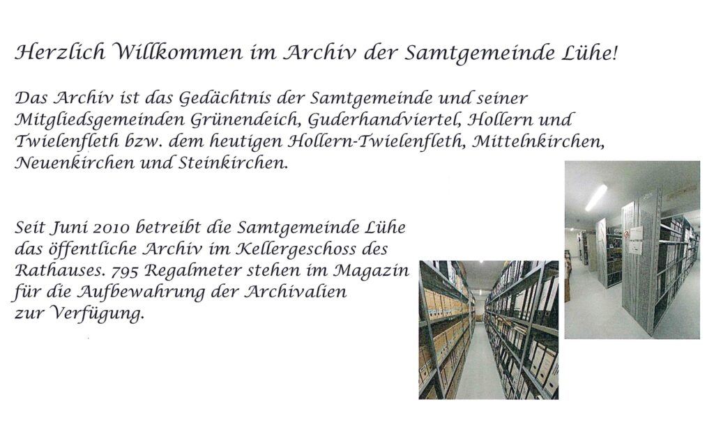 Archiv der Samtgemeinde Lühe