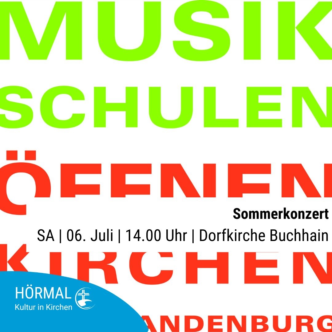Musikschulen öffnen Kirchen Buchhain