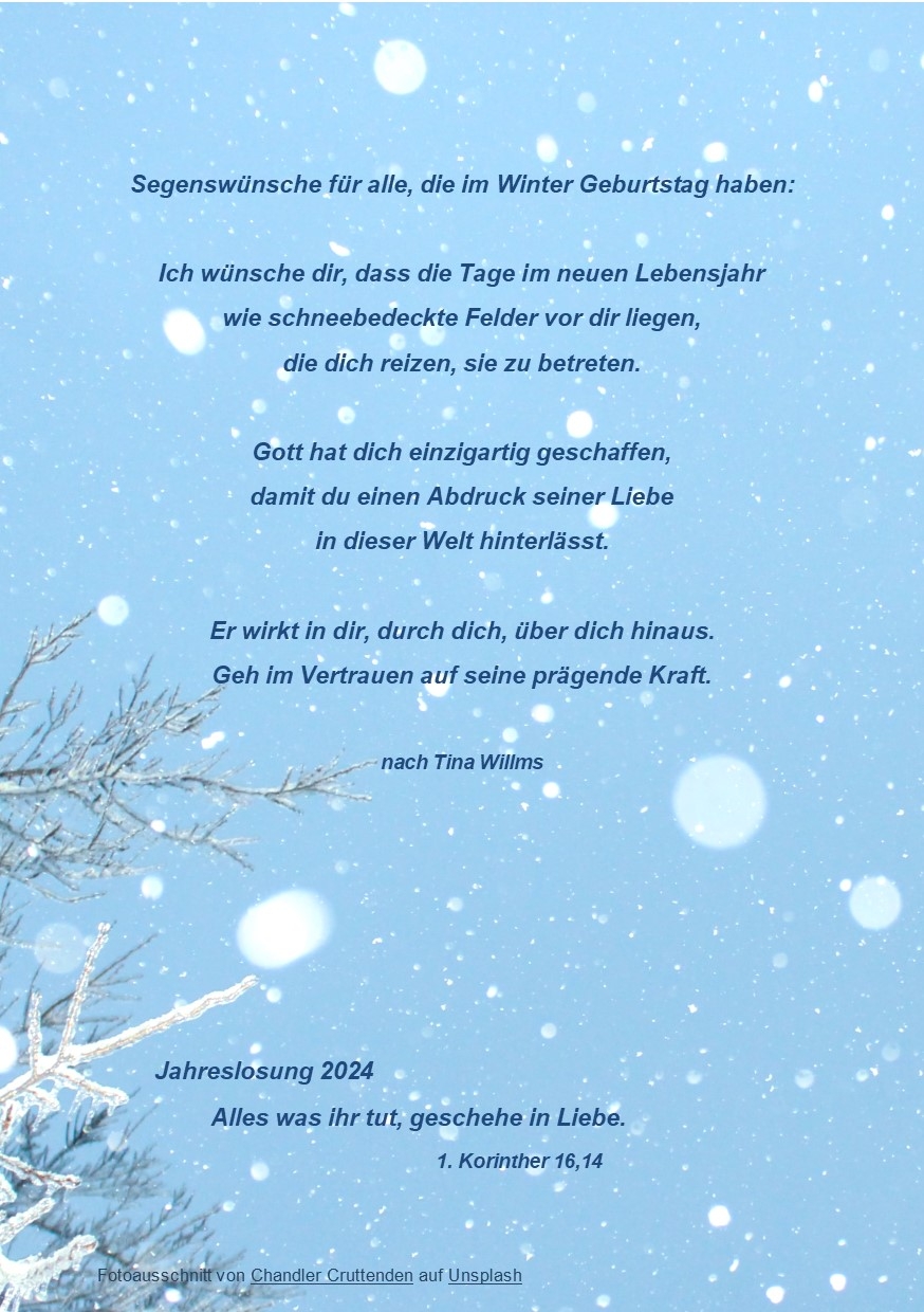 Segenswünsche