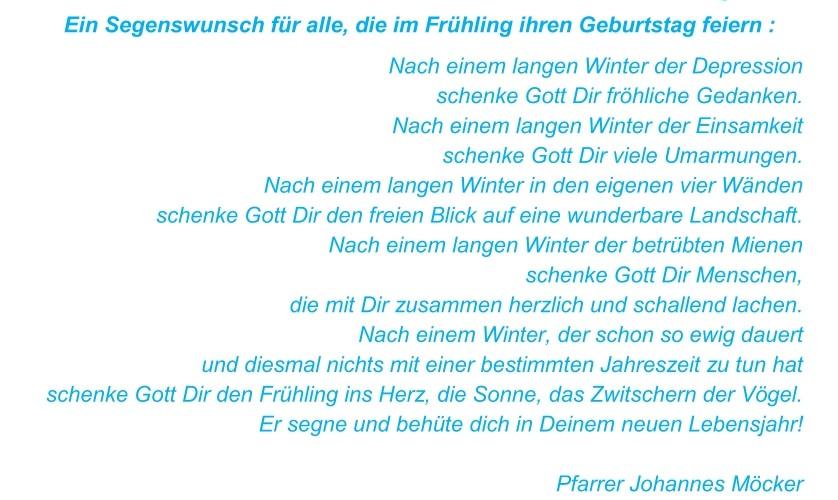 Geburtstagswunsch Geburtstagswunsch
