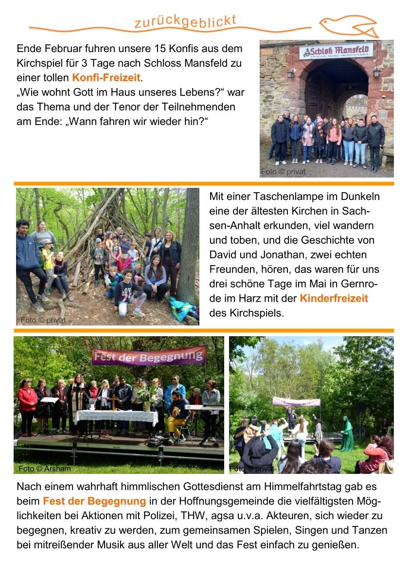 Rückblick Frühling