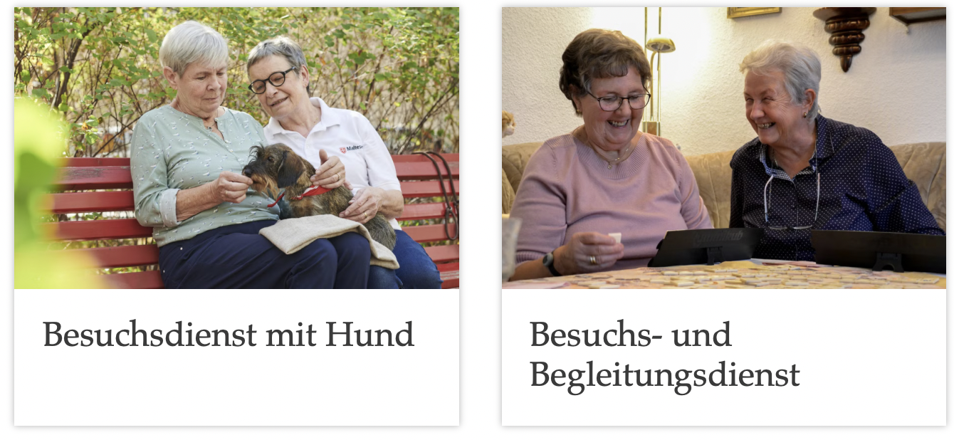 Malteser Besuch und Begleitdienst
