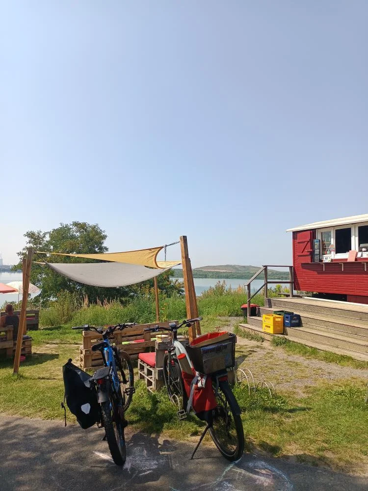 Foto vom Speisewagen No.51 am Aussichtspunkt Störmthal