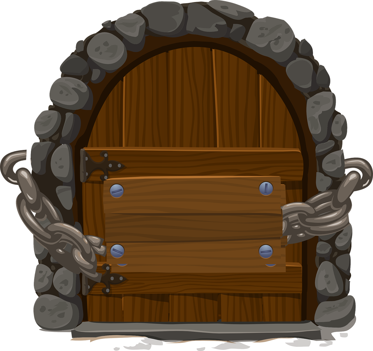 Geheimnisvolle Tür