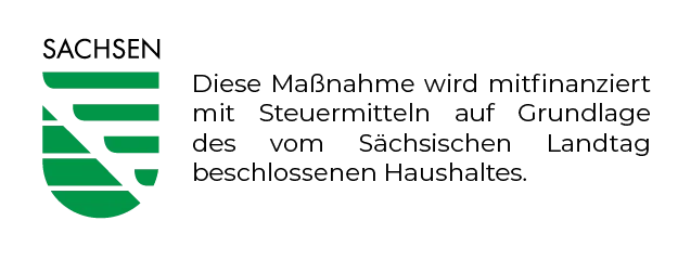 Logo des Sächsischen Staatsministeriums