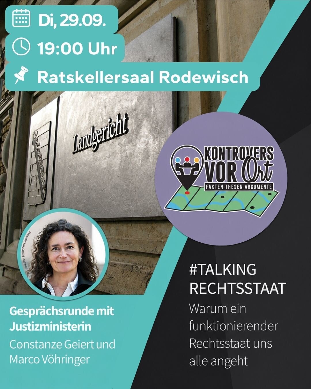 Gesprächsrunde mit der Justizministerin