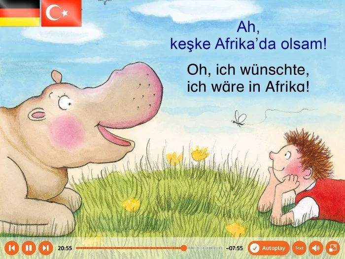 Als das Nilpferd Sehnsucht hatte Deu/Türk