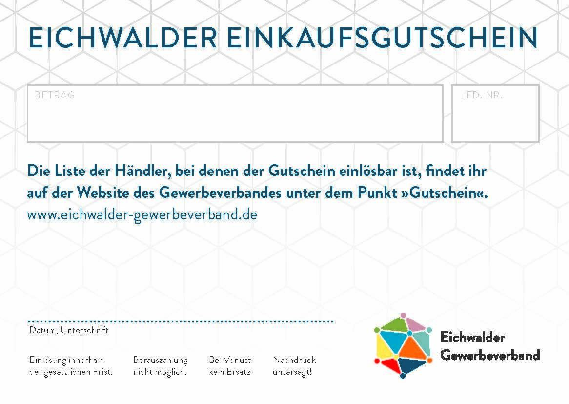 Gutschein Rückseite