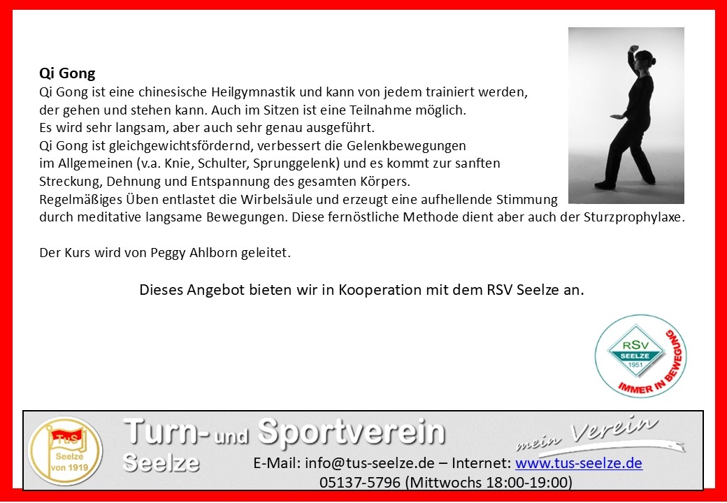 Qi Gong ohne Termin